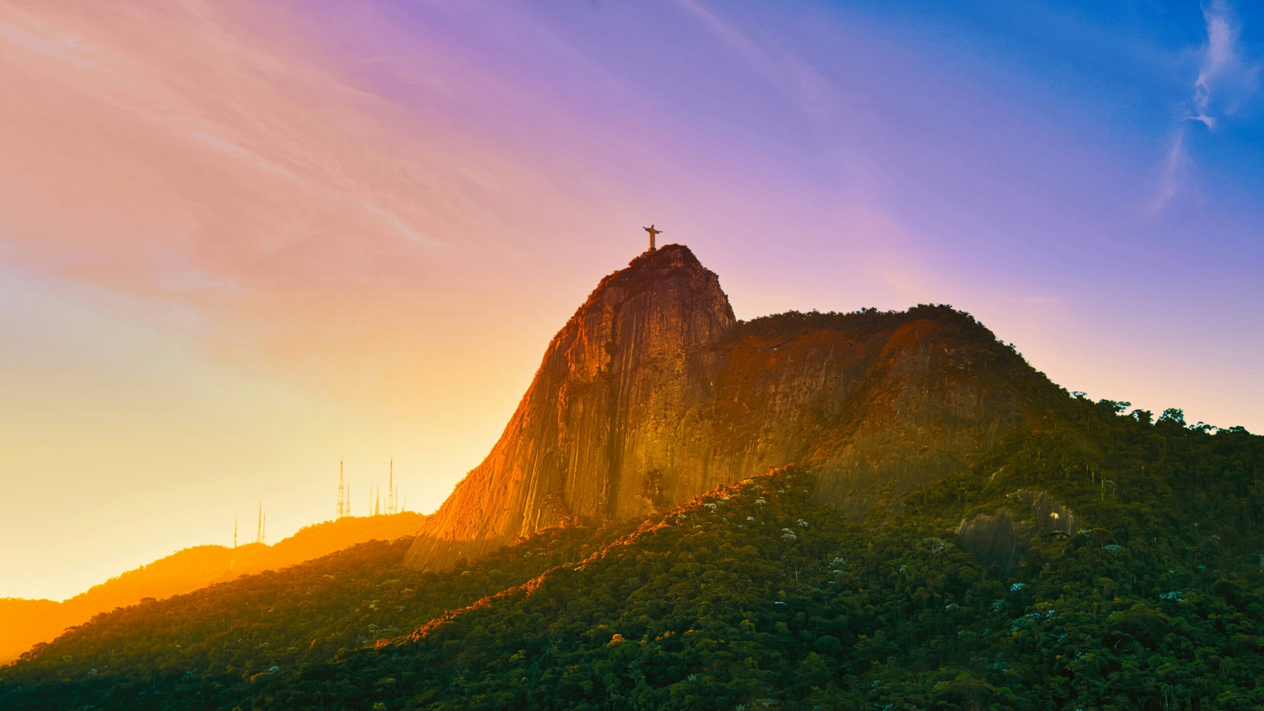 rio at sunset